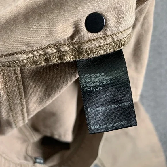 Proof Rover Pants Men 31x30 Slim Brown Canvas Outdoor Utility Huckberry